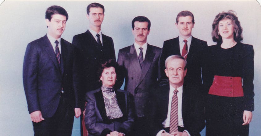 Hafez al-Assad With Family Hafez al-Assad With Family
