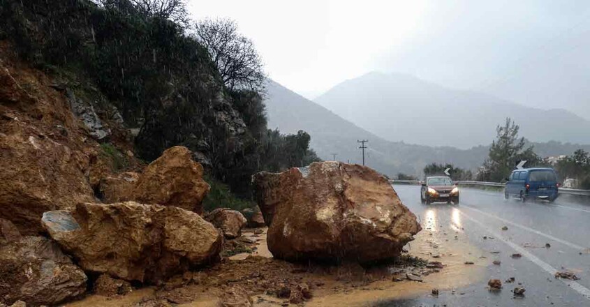 GREECE-WEATHER-FLOOD GREECE-WEATHER-FLOOD