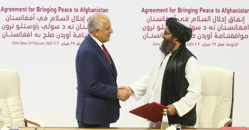 APTOPIX Qatar United States Afghanistan Peace Deal APTOPIX Qatar United States Afghanistan Peace Deal
