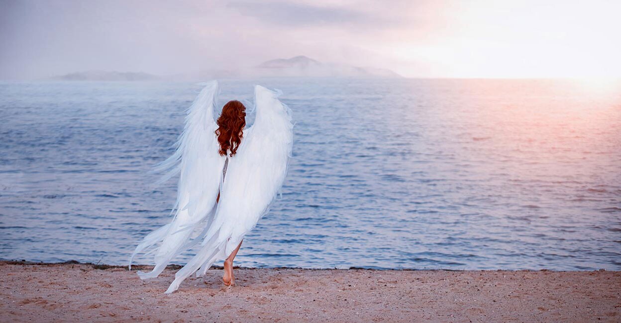 young-beautiful-woman-fallen-angel-stands Representative image. Photo: Istock | Kharchenko_irina7