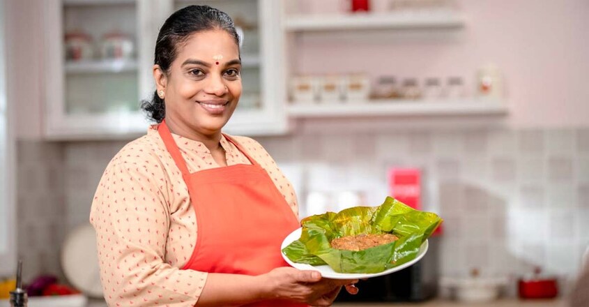 Mushroom-Pollichathu Mushroom-Pollichathu