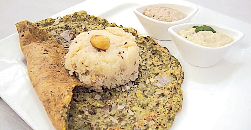 Pesarattu-Upma Pesarattu-Upma