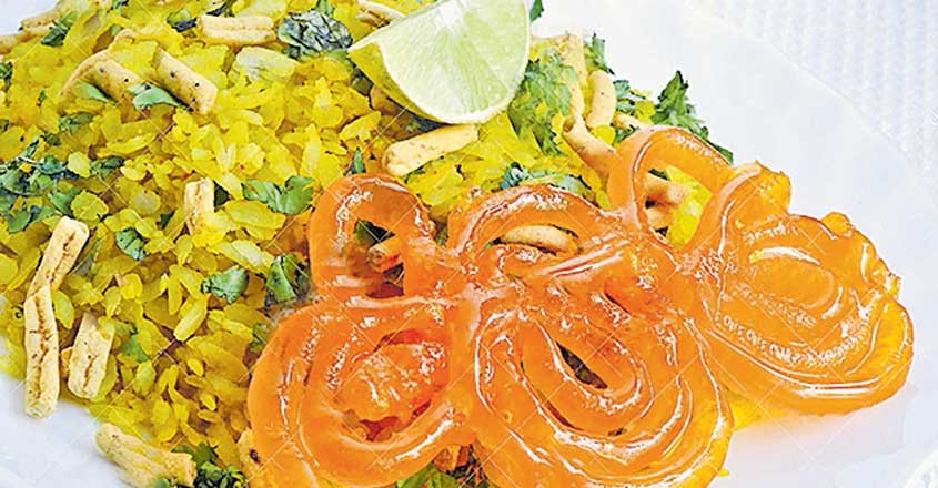 poha-jalebi poha-jalebi