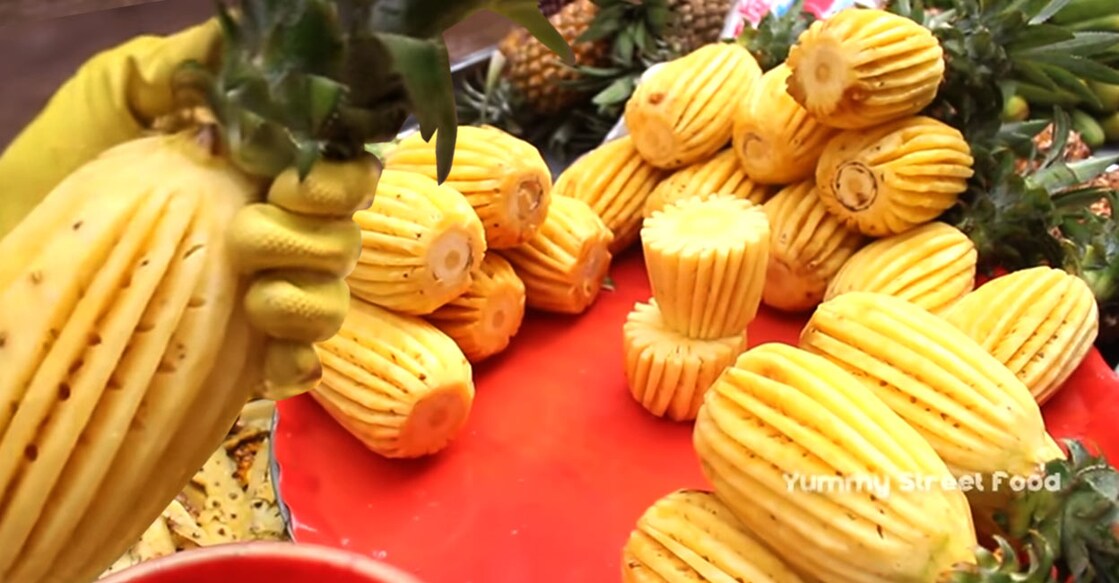 pineapple-cutting pineapple-cutting