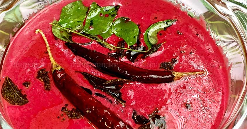 Beetroot Pachadi Recipe Beetroot Pachadi Recipe