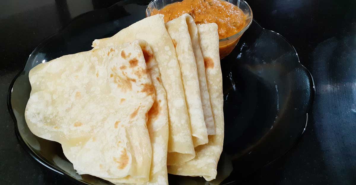 തൂവാല പോലെ മൃദുലമായ റുമാലി റൊട്ടി എളുപ്പത്തിൽ തയാറാക്കാം | Rumali Roti