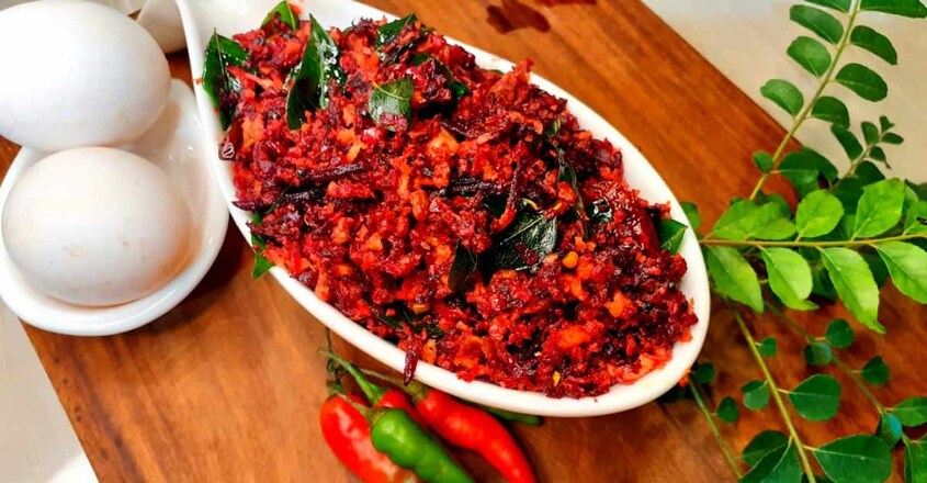 beetroot-thoran beetroot-thoran