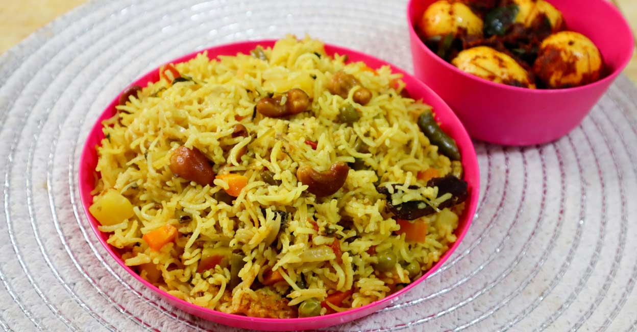 വെജിറ്റബിൾ പുലാവ്, സാധാരണ ദിവസത്തേയും സവിശേഷമാക്കാം Vegetable Pilaf