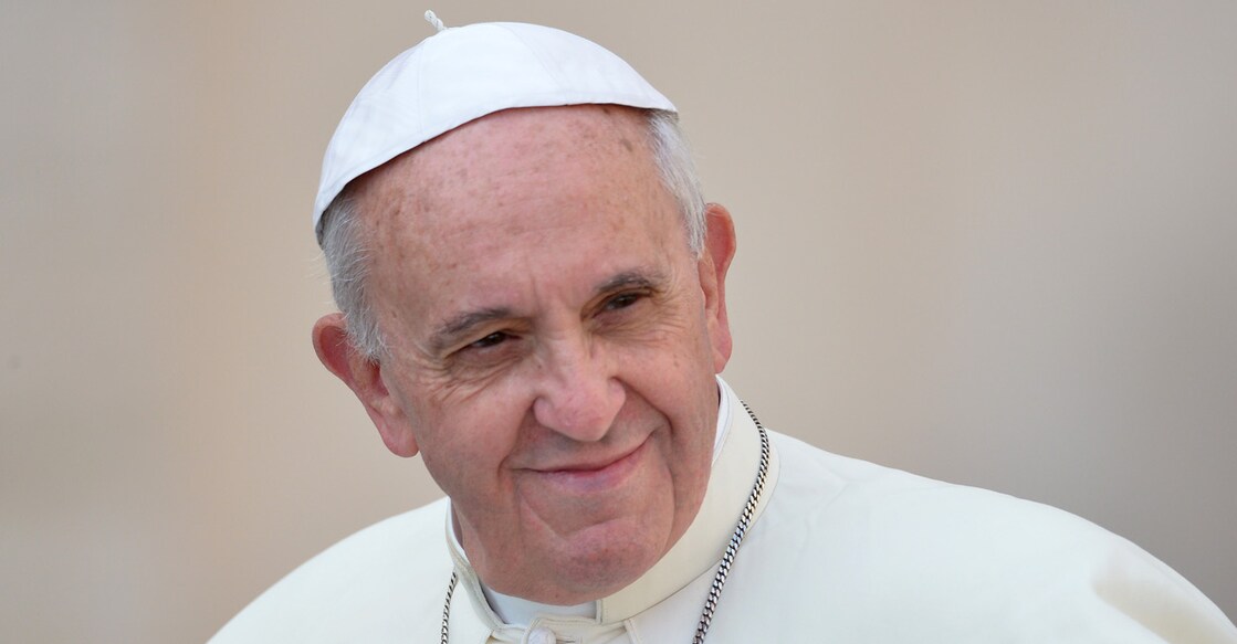 VATICAN-POPE-AUDIENCE ഫ്രാൻസിസ് മാർപാപ്പ. AFP PHOTO / GABRIEL BOUYS)