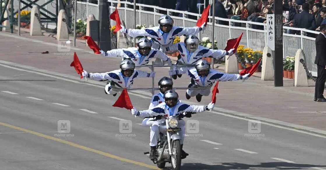 republic-day-delhi-13 റിപ്പബ്ലിക് ദിനത്തോട് അനുബന്ധിച്ച് ഡൽഹിയിലെ കർത്തവ്യപഥിൽ നടന്ന പരേഡിൽനിന്ന്.