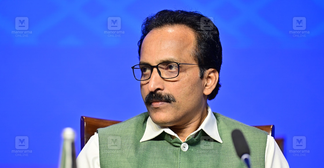 ഐഎസ്ആർഒ ചെയർമാൻ എസ്.സോമനാഥ്. (ചിത്രം∙മനോരമ)