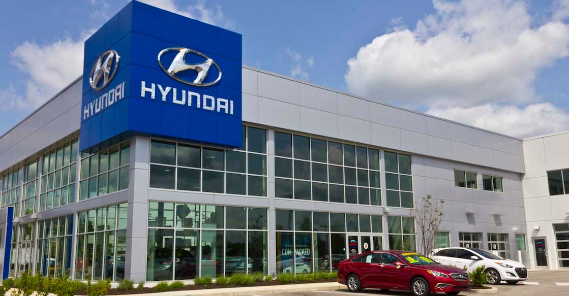 Indianapolis, US - May 15, 2016: Hyundai Motor Company Dealership. Hyundai is a South Korean Multinational Automotive Manufacturer III