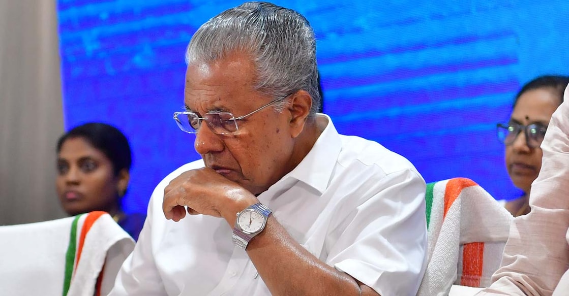 Pinarayi Vijayan.Chief Minister of Kerala.Thiruvananthapuram  2024    Photo by : J Suresh