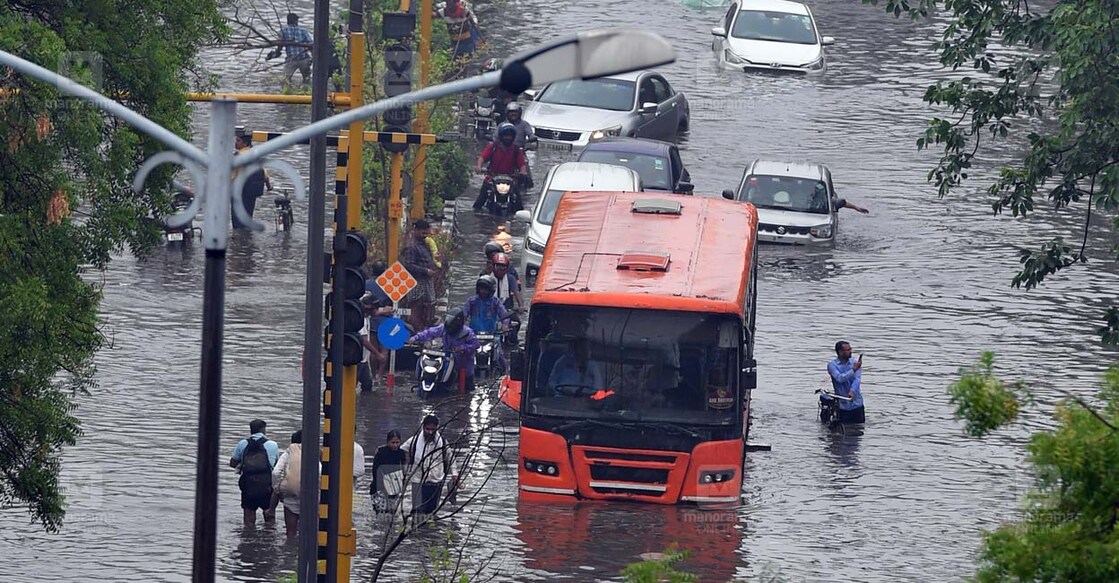 Delhi rain