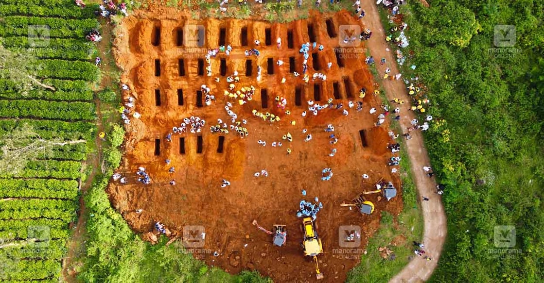 Mass burial Mass burial