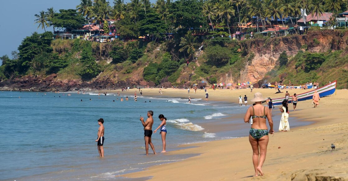 Varkala beach