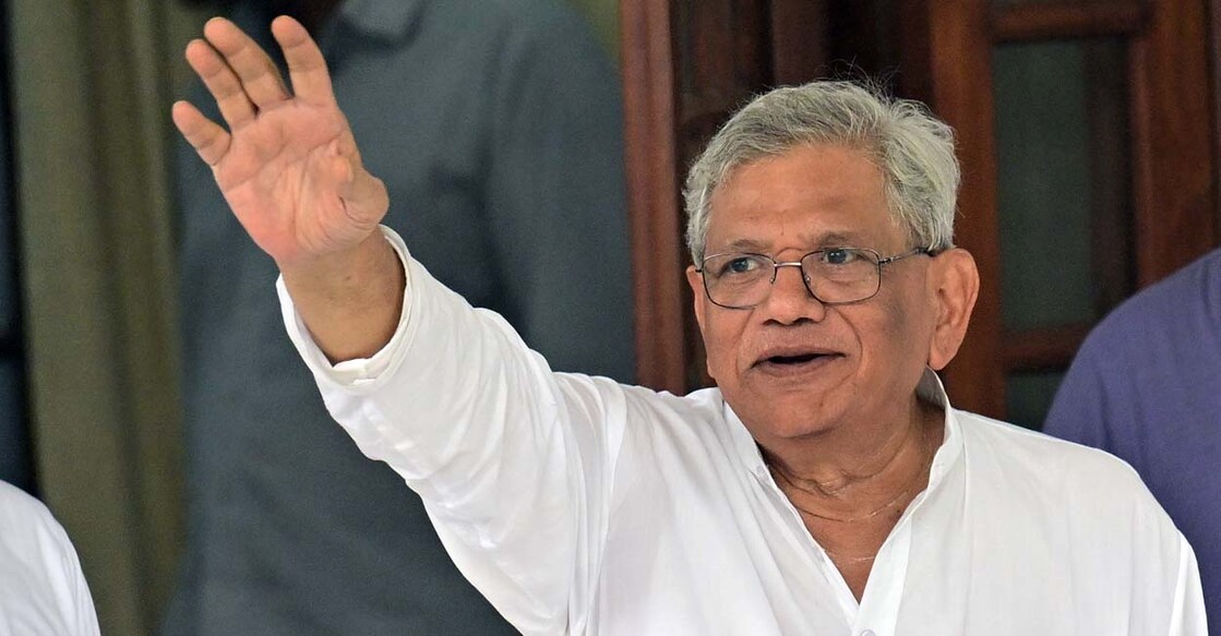 New Delhi 2024 June 01 : Communist Party of India (Marxist) (CPM) General Secretary Sitaram Yechury   @ Rahul R Pattom