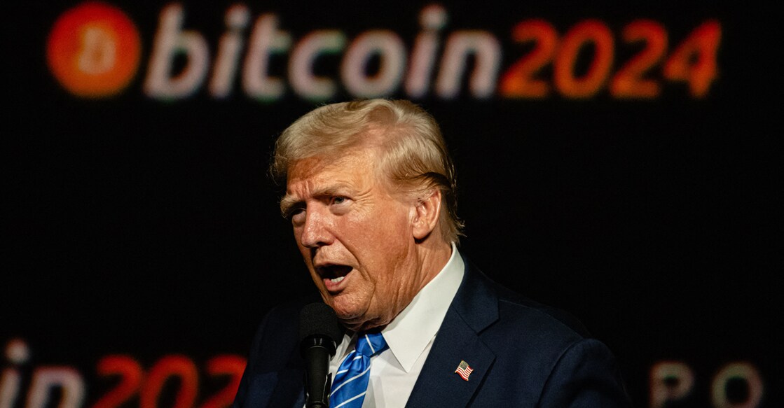 (FILES) Former President and 2024 Republican presidential candidate Donald Trump gives a keynote speech on the third day of the Bitcoin 2024 conference at Music City Center July 27, 2024 in Nashville, Tennessee. - Trump's triumphant return to the White House signals a potential golden era for cryptocurrencies, whose influential backers heavily supported his presidential bid. After years of ascendancy following bitcoin's emergence, the cryptocurrency industry had fallen into a "crypto winter," plagued by scandals and hostile regulatory oversight. But Trump's impending presidency has spurred an enthusiastic market response, with bitcoin surging more than 25 percent in a week and breaking through the $90,000 mark for the first time. (Photo by Jon CHERRY / GETTY IMAGES NORTH AMERICA / AFP)