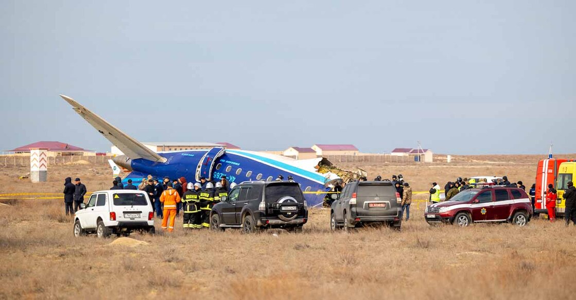 Azerbaijan Airlines passenger jet