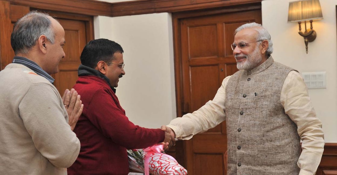 Arvind Kejriwal, Modi Arvind Kejriwal
