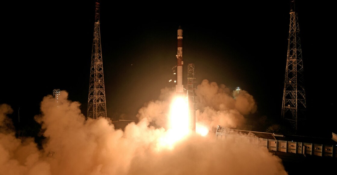 Representative Image. (Photo by Handout / Indian Space Research Organisation (ISRO) / AFP)