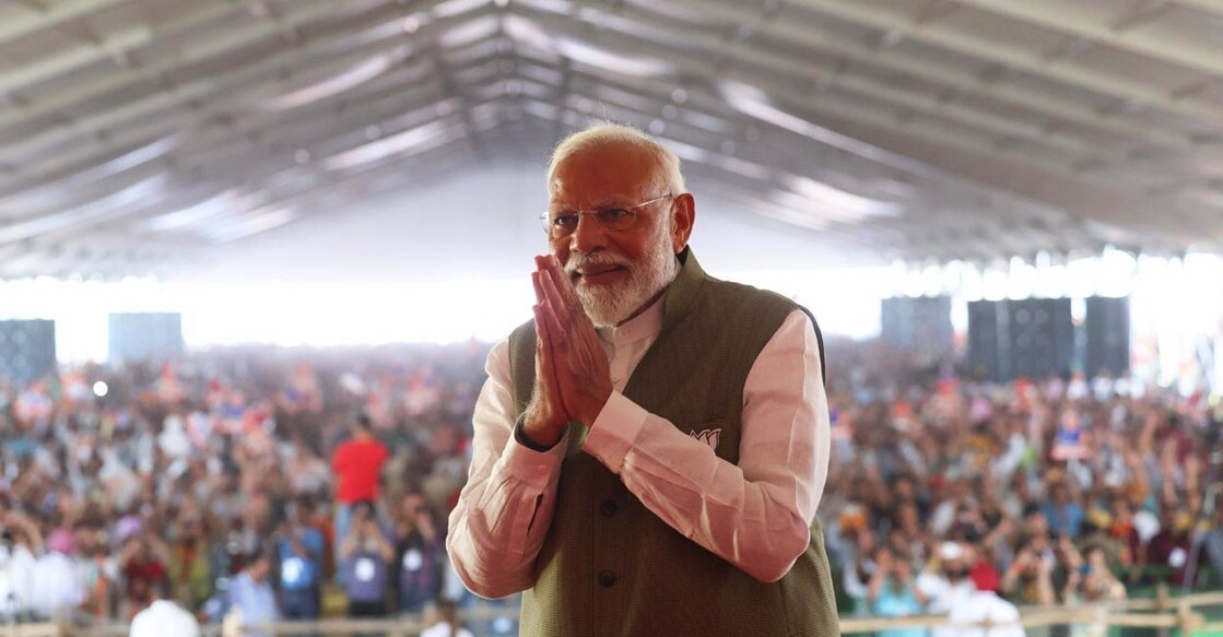 narendra-modi-bjp-india-file-column പഞ്ചാബിലെ ഗുർദാസ്പുരിൽ തിരഞ്ഞെടുപ്പു പ്രചാരണത്തിനിടെ പ്രധാനമന്ത്രി നരേന്ദ്ര മോദി (Photo courtesy: X/narendramodi)