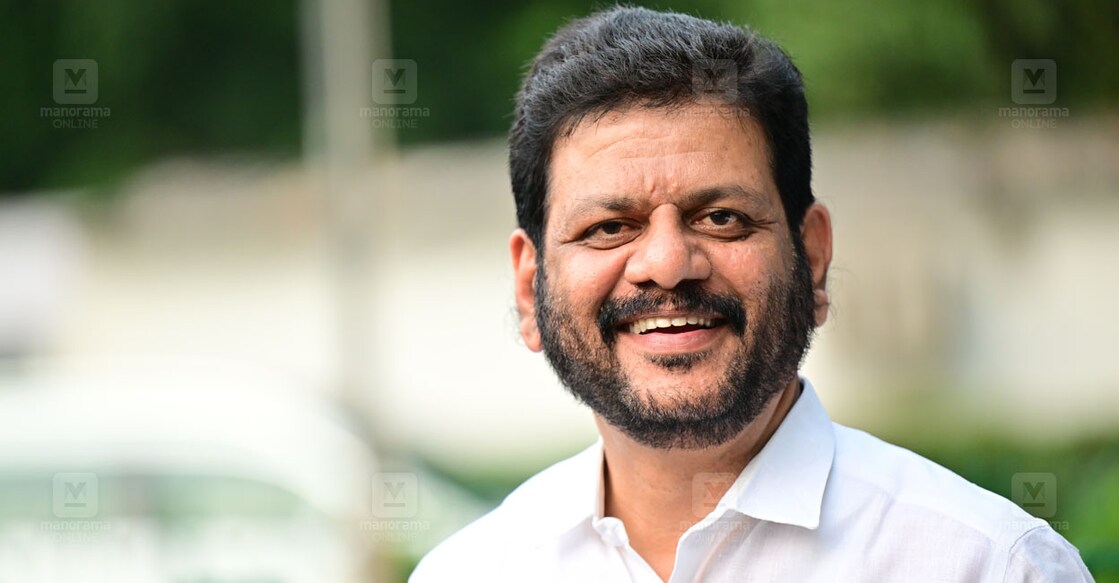 വി.കെ. ശ്രീകണ്ഠൻ (ചിത്രം: മനോരമ)