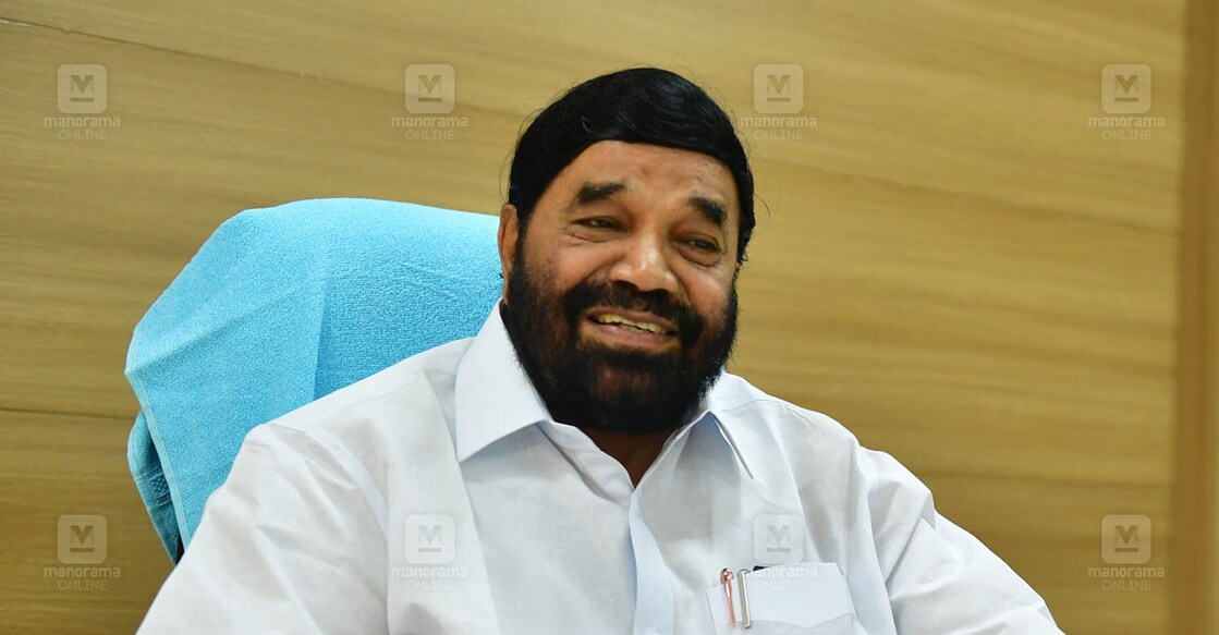 മന്ത്രി വി.എൻ. വാസവൻ. (ചിത്രം : മനോരമ)