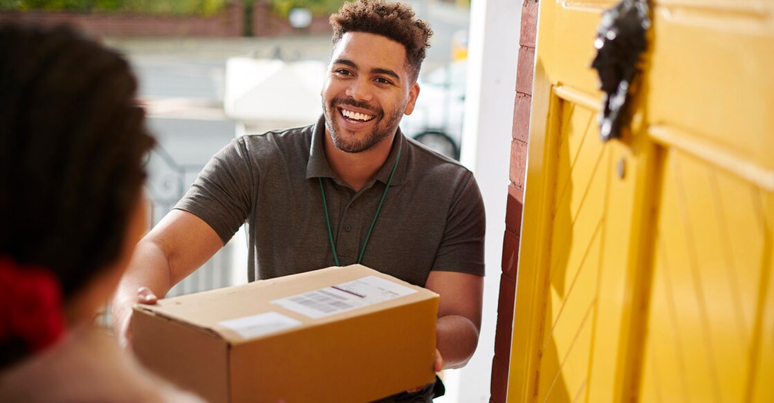 parcel delivery for senior