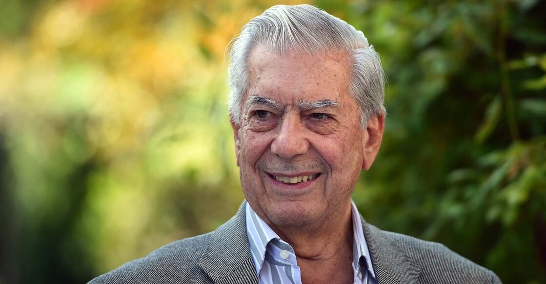 FILES-PERU-LITERATURE-VARGAS LLOSAS-OBIT മരിയോ വർഗാസ് യോസ (Photo by Anne-Christine POUJOULAT / AFP)