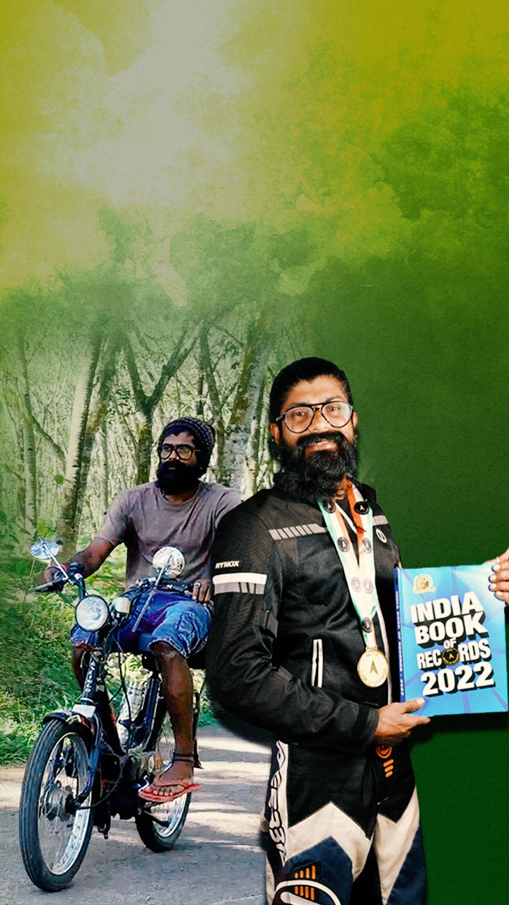 900 കിലോമീറ്റർ പറപറന്നൊരു മോഫ | mofa | vintage garage