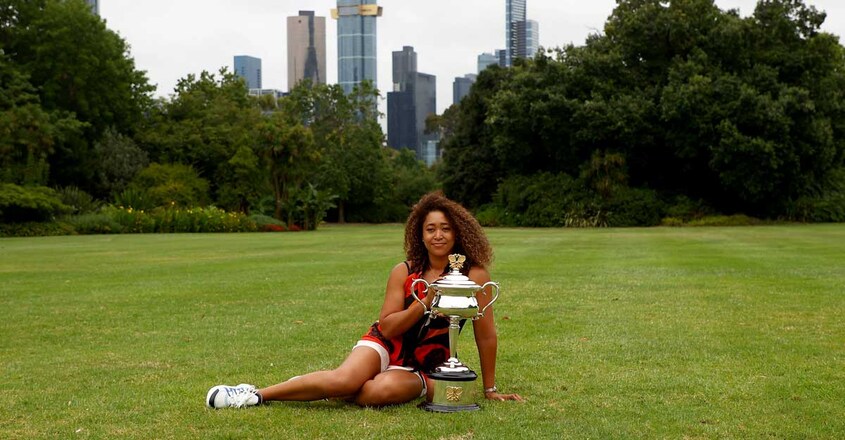 TENNIS-AUS-OPEN-TROPHY TENNIS-AUS-OPEN-TROPHY
