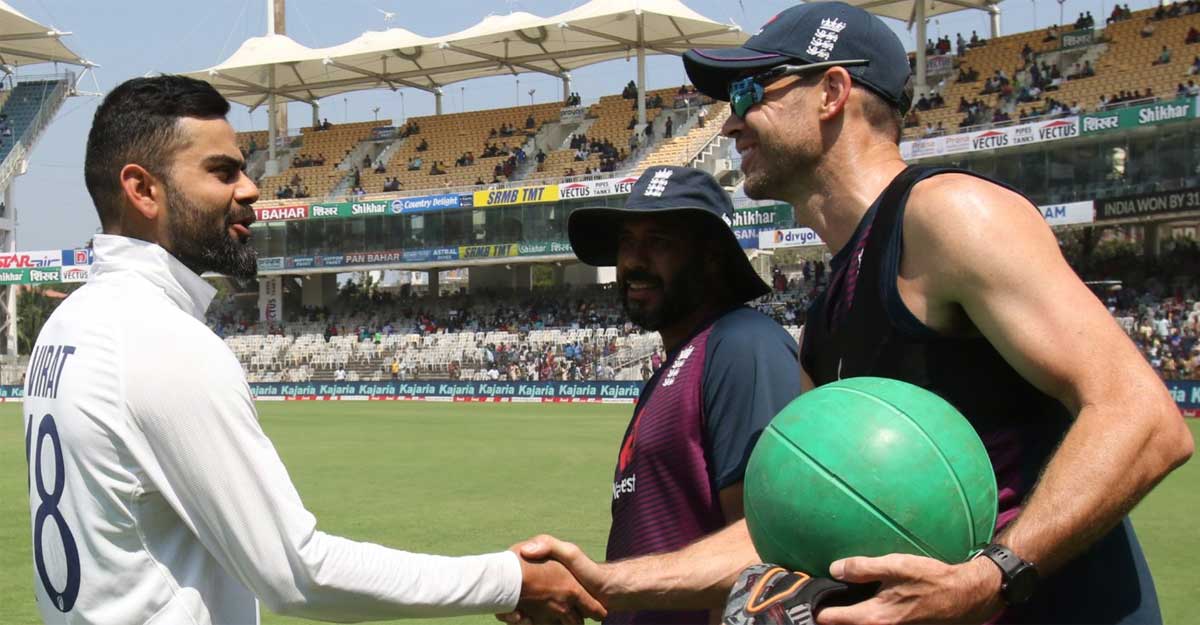 Jimmy comes to break the pink ball;  Will Kumble fall on Indian soil?  |  James Anderson