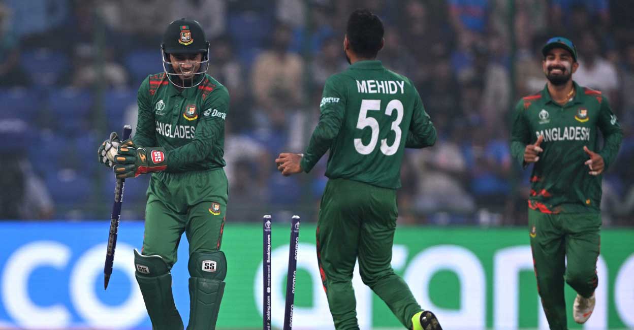 Bangladesh and Sri Lanka Face Off in ODI World Cup with 280 Run Target