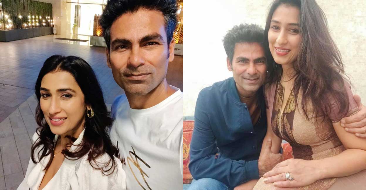 On their wedding anniversary, Muhammad Kaif and his wife shared a picture together.