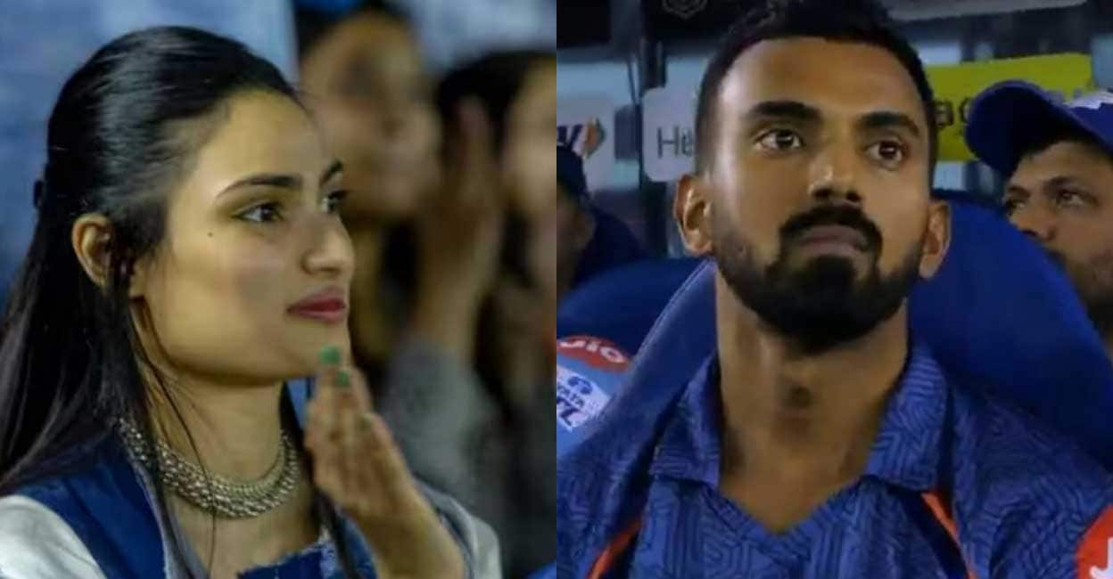 Actress Athiya Shetty Cheers On KL Rahul and Lucknow Super Giants to Victory in Mohali Match