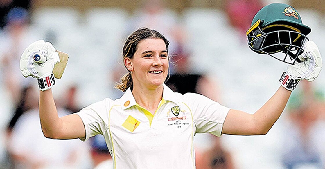 CRICKET-TEST-ENG-AUS/ അനബെൽ സെഞ്ചറി നേടിയപ്പോൾ