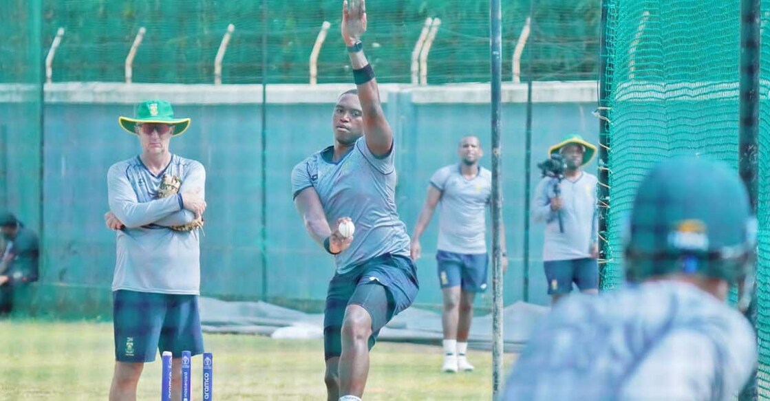 south-africa തിരുവനന്തപുരത്ത് പരിശീലിക്കുന്ന ദക്ഷിണാഫ്രിക്കൻ താരങ്ങൾ. Photo: KCA