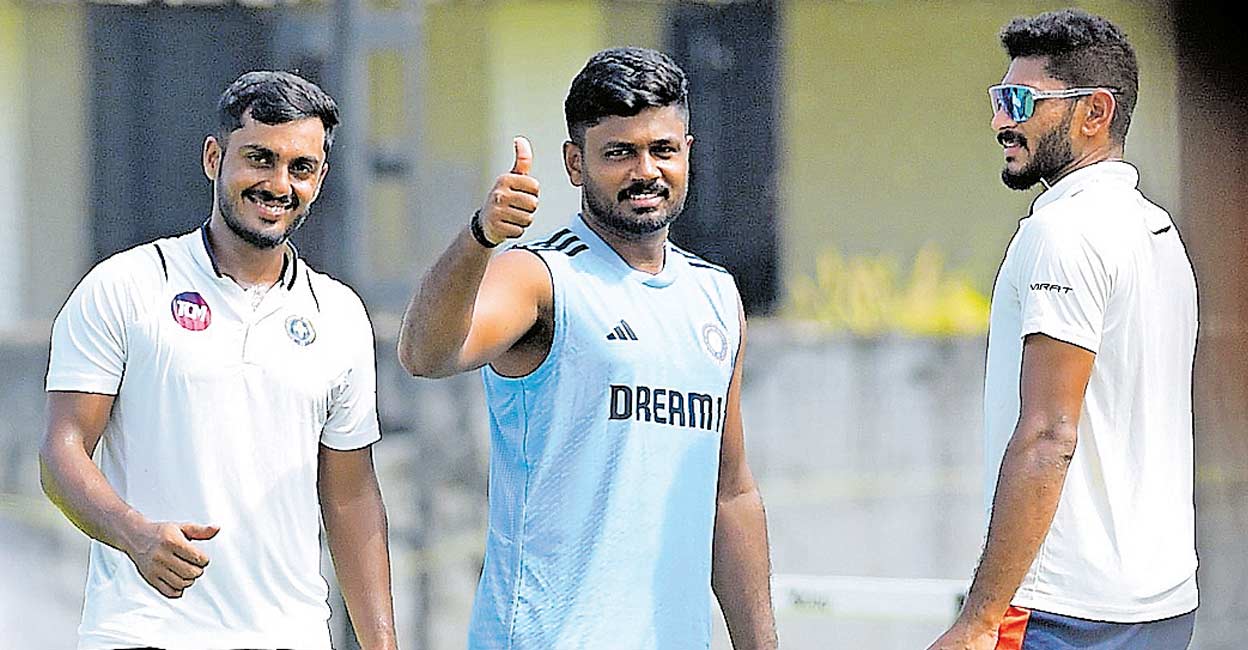 Excitement as Sanju V. Samson leads Kerala in Ranji Trophy match against Uttar Pradesh in Alappuzha