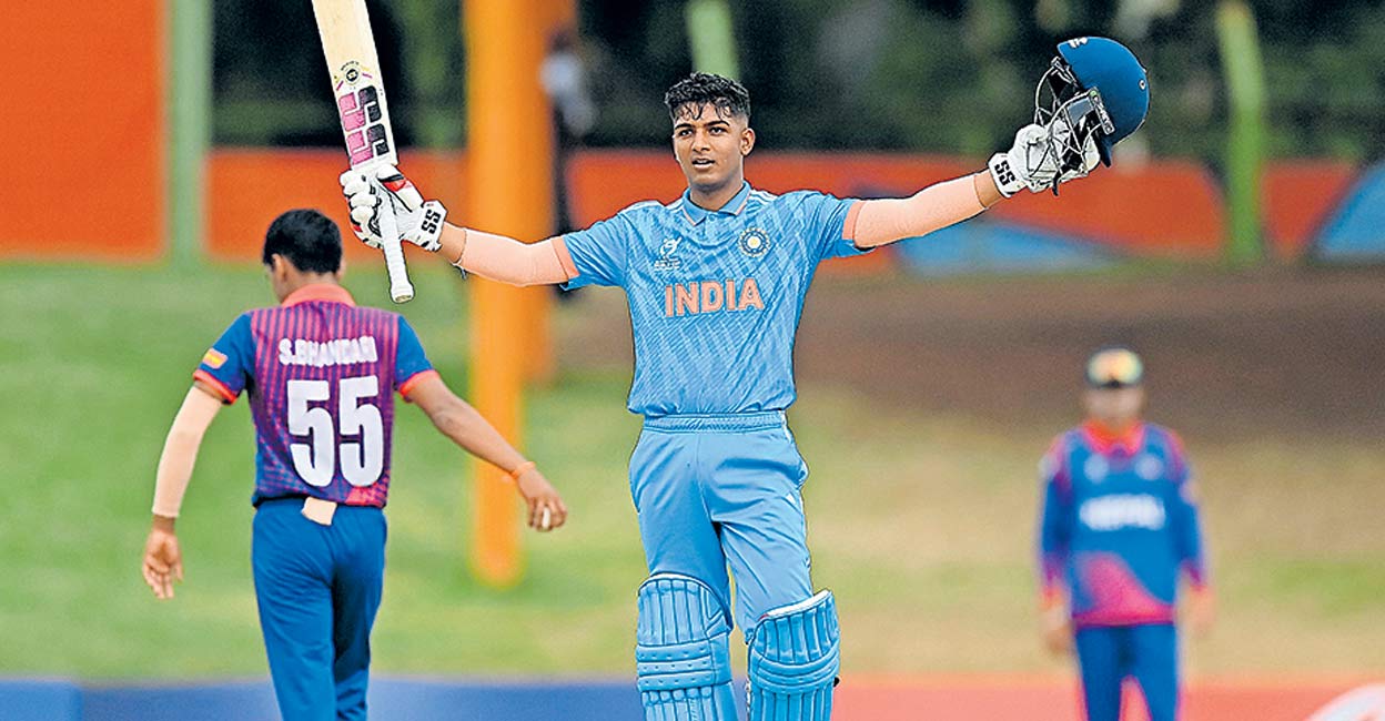 India Dominates Nepal to Reach Under-19 World Cup Cricket Semi-Finals