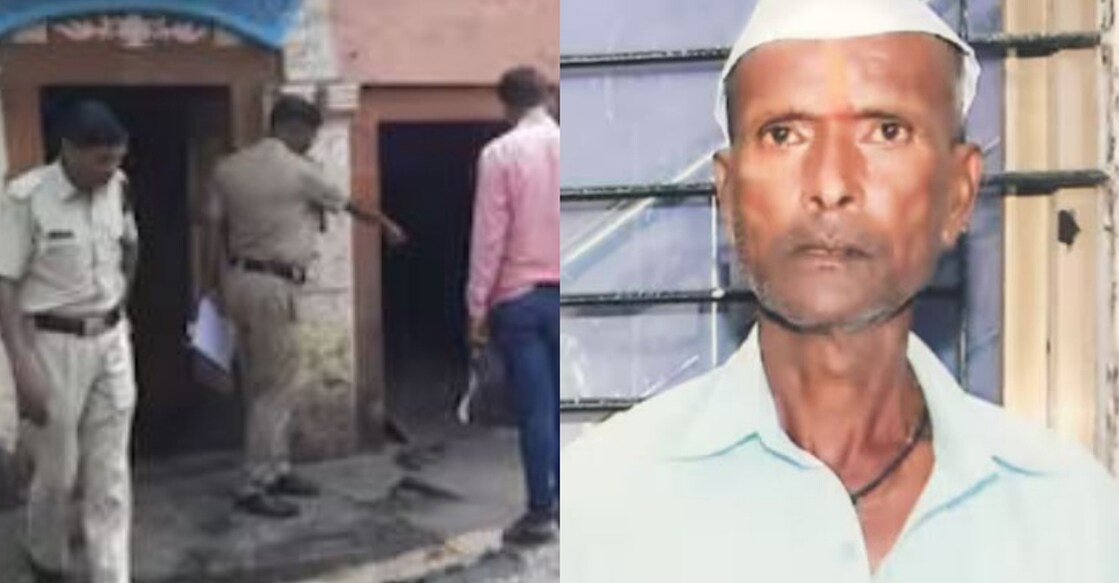 murder സംഭവ സ്ഥലത്ത് പരിശോധന നടത്തുന്ന പൊലീസ്. കൊല്ലപ്പെട്ട ബന്ധോപാന്ദ് ബാപ്സോ തിബിലെ