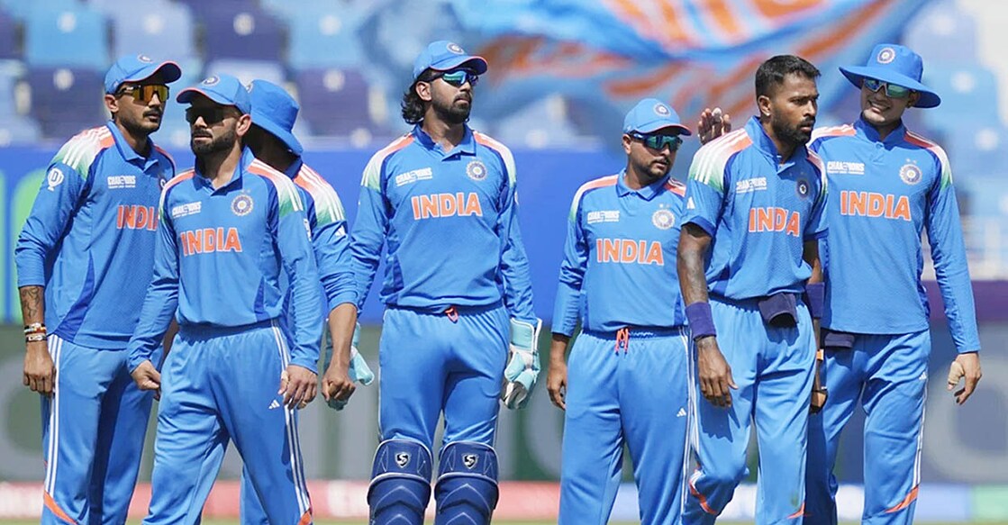 ഇന്ത്യൻ താരങ്ങൾ ചാംപ്യൻസ് ട്രോഫി മത്സരത്തിനിടെ 