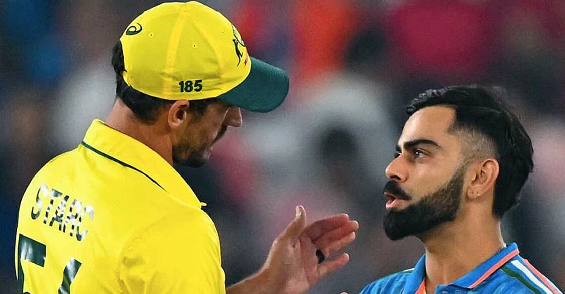 mitchell-starc-virat-kohli മിച്ചൽ സ്റ്റാർക്കും വിരാട് കോലിയും (ഫയൽ ചിത്രം)