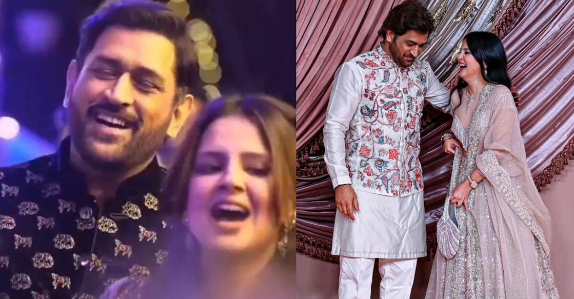 dhoni-sakshmi ധോണിയും സാക്ഷിയും. Photo: X