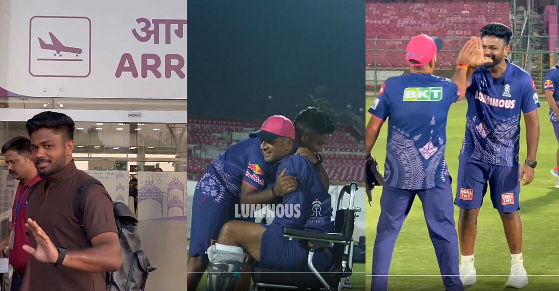 sanju-samson-at-rr-camp സഞ്ജു സാംസൺ രാജസ്ഥാൻ റോയൽസിനൊപ്പം ചേരുന്നതിന്റെ വിവിധ ദൃശ്യങ്ങൾ