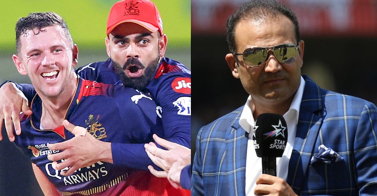 ‘പാവപ്പെട്ടവരും പോയിന്റ് പട്ടികയിൽ മുന്നിലെത്തി ഫോട്ടോയെടുക്കട്ടെ, എത്രനാളുണ്ടെന്ന് ആർക്കറിയാം’: ആർസിബിയെ ‘ട്രോളി’ വീരു– വിഡിയോ