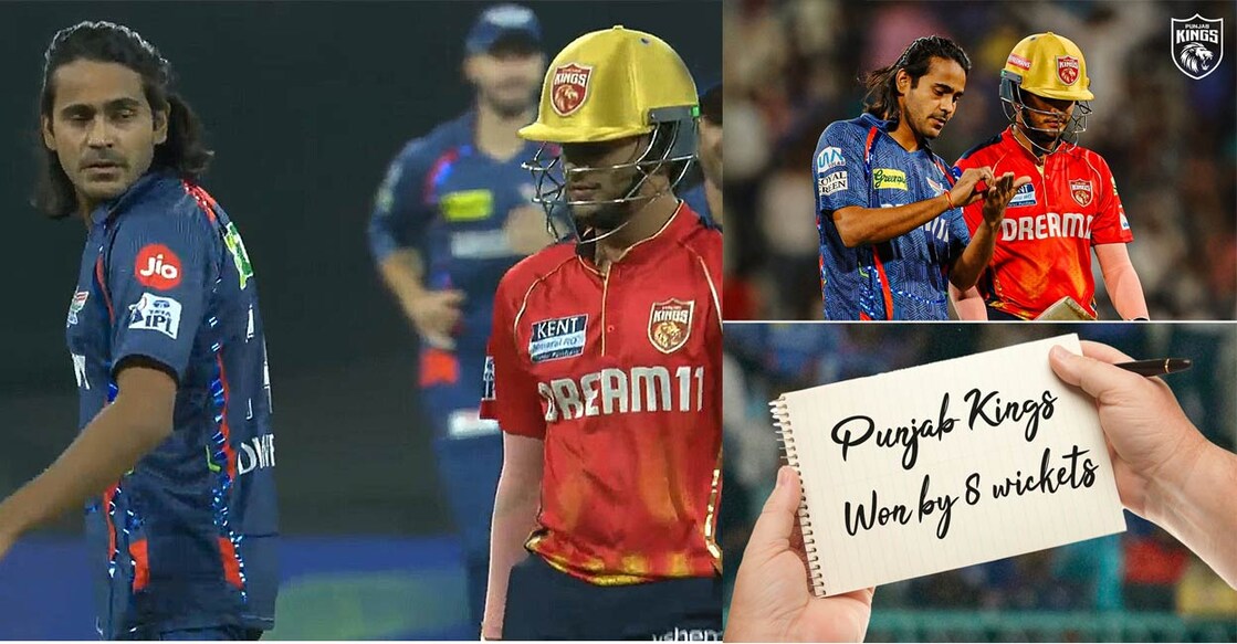 പ്രിയാൻഷ് ആര്യയെ പുറത്താക്കിയ ദിഗ്‌വേഷ് രതിയുടെ പ്രതികരണം, ദിഗ്‌വേഷിന്റെ നോട്ട്ബുക്ക് ആഘോഷം പങ്കുവച്ച് പഞ്ചാബ് കിങ്സിന്റെ പോസ്റ്റാണ് രണ്ടാമത്.