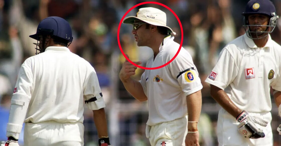 ഇന്ത്യൻ താരങ്ങളായ സച്ചിൻ തെൻഡുൽക്കർ, രാഹുൽ ദ്രാവിഡ് എന്നിവർക്കൊപ്പം മൈക്കൽ സ്ലേറ്റർ (ഫയൽ ചിത്രം)