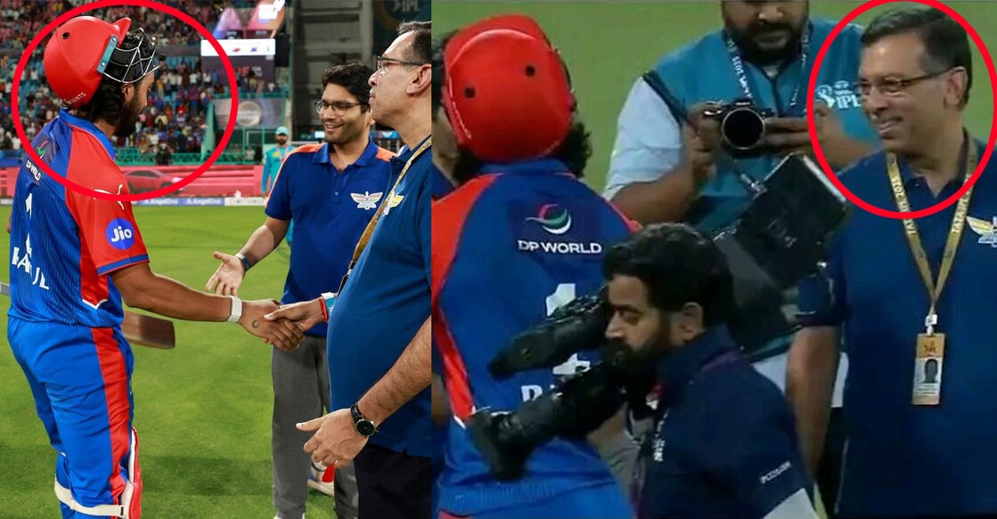 kl-rahul-goenka കെ.എൽ. രാഹുലും സഞ്ജീവ് ഗോയങ്കയും (എക്സിൽ നിന്നുള്ള ദൃശ്യങ്ങൾ)