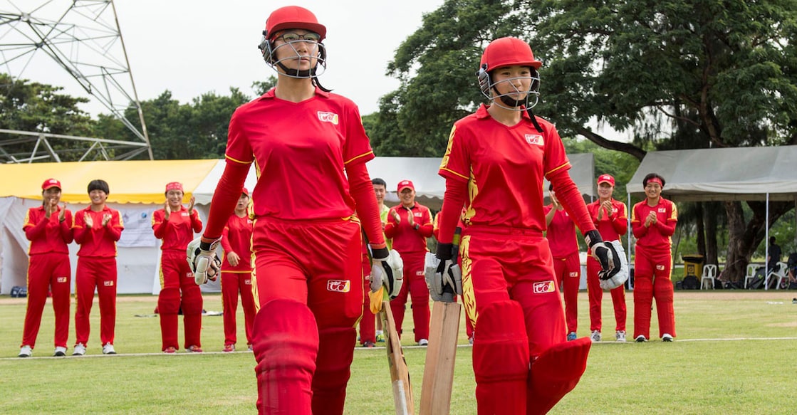 china-cricket ചൈനീസ് വനിതാ ക്രിക്കറ്റ് താരങ്ങൾ